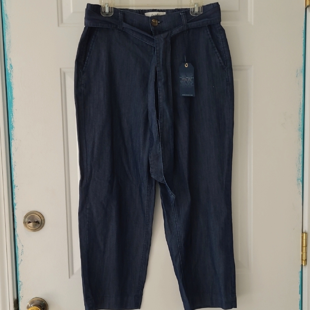 Angels Blue Relaxed Jeans with Tapered Leg (Indigo Denim)
